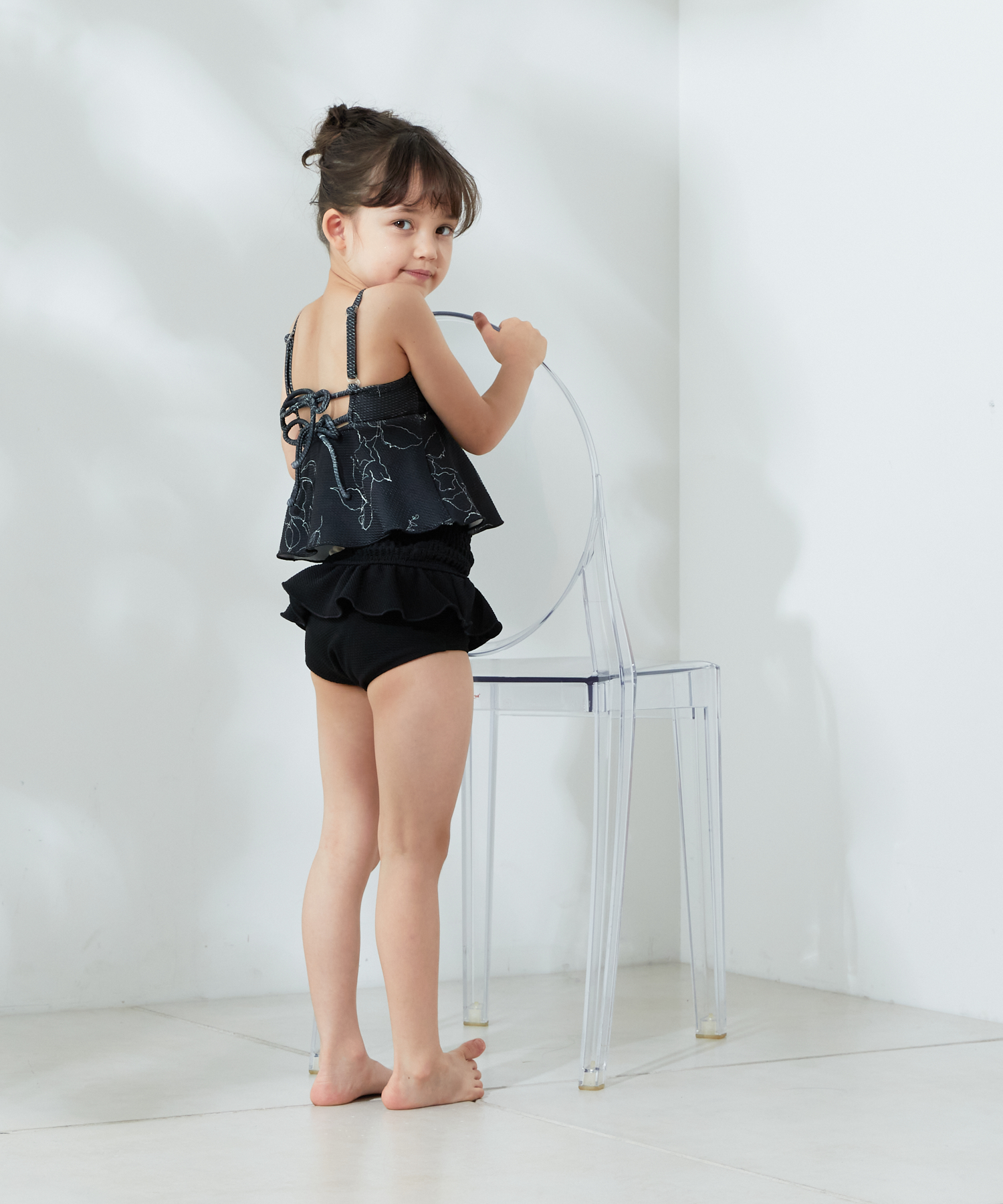 F/BK | 【Chico】Kids フロントねじりトップス | PAL GROUP OUTLET