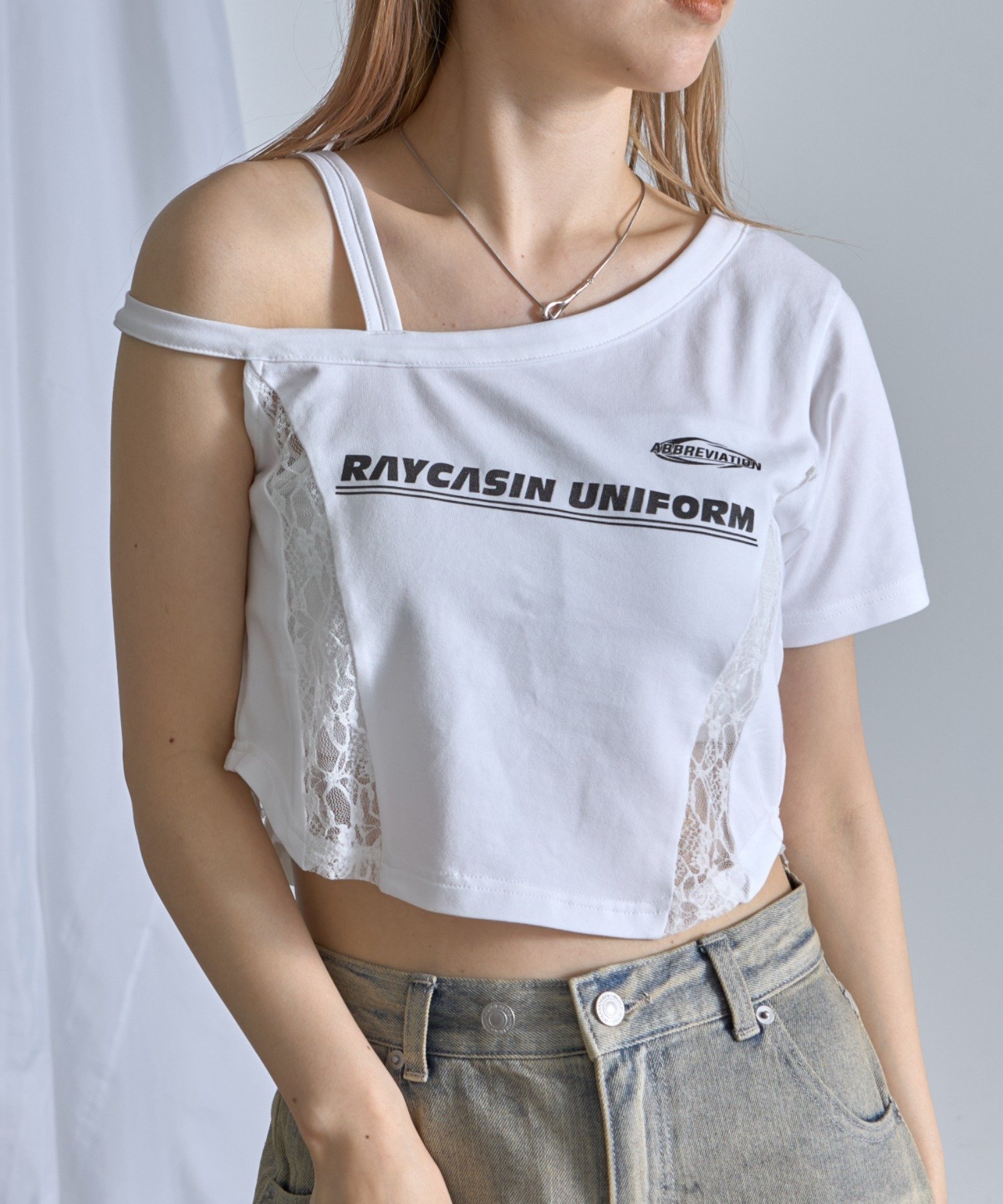 WHT | 【RAY CASSIN】レース切替ロゴT | PAL GROUP OUTLET