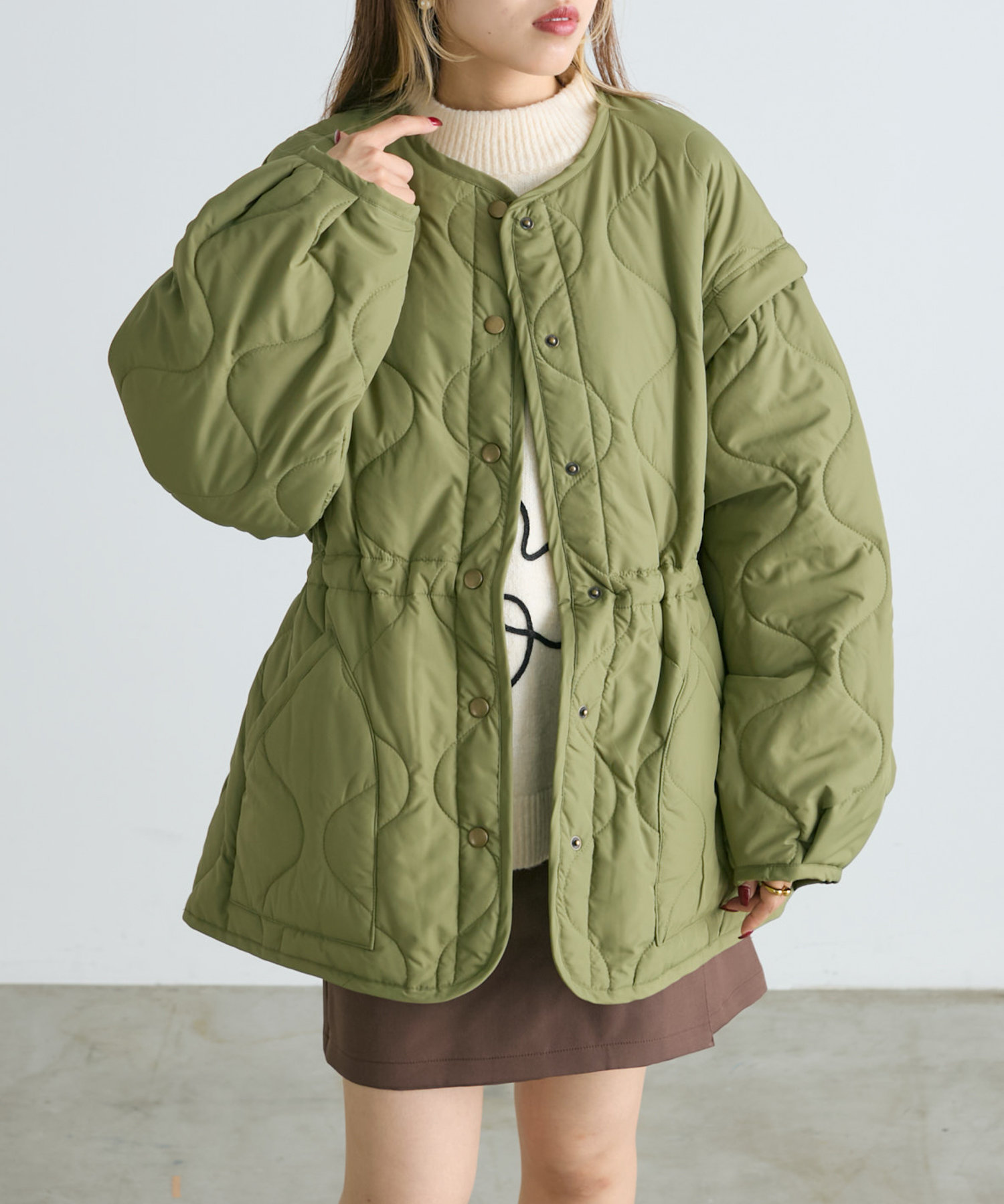 w closet】2WAYキルティングジャケット[品番：PALW0004263]｜PAL 