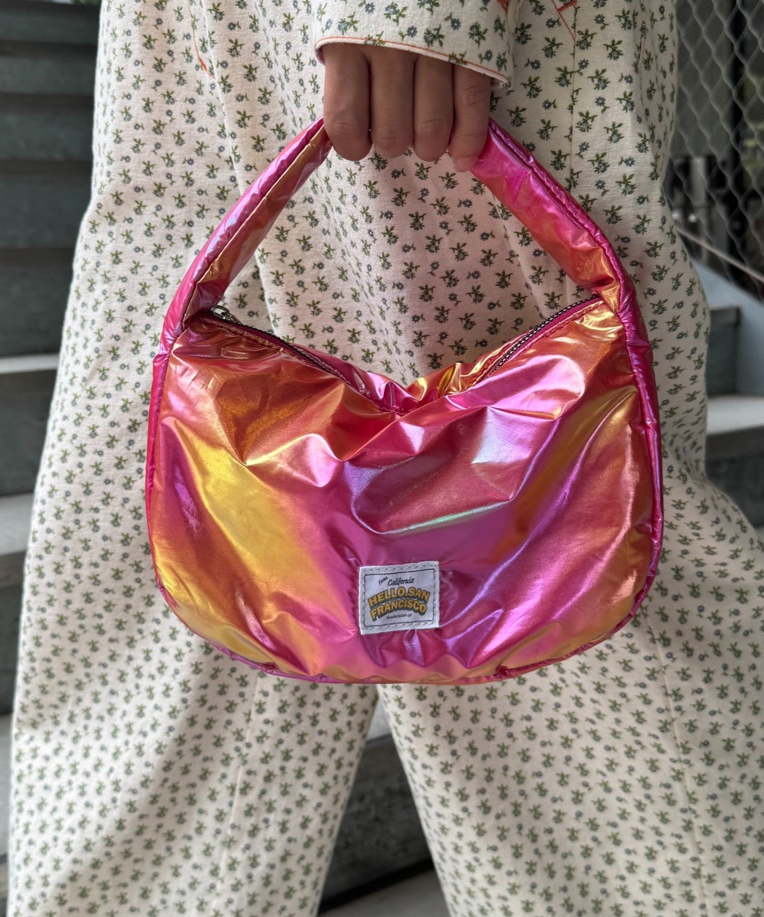 PINK | 【CIAOPANIC TYPY】H.SメタリックワンハンドルBAG | PAL GROUP OUTLET