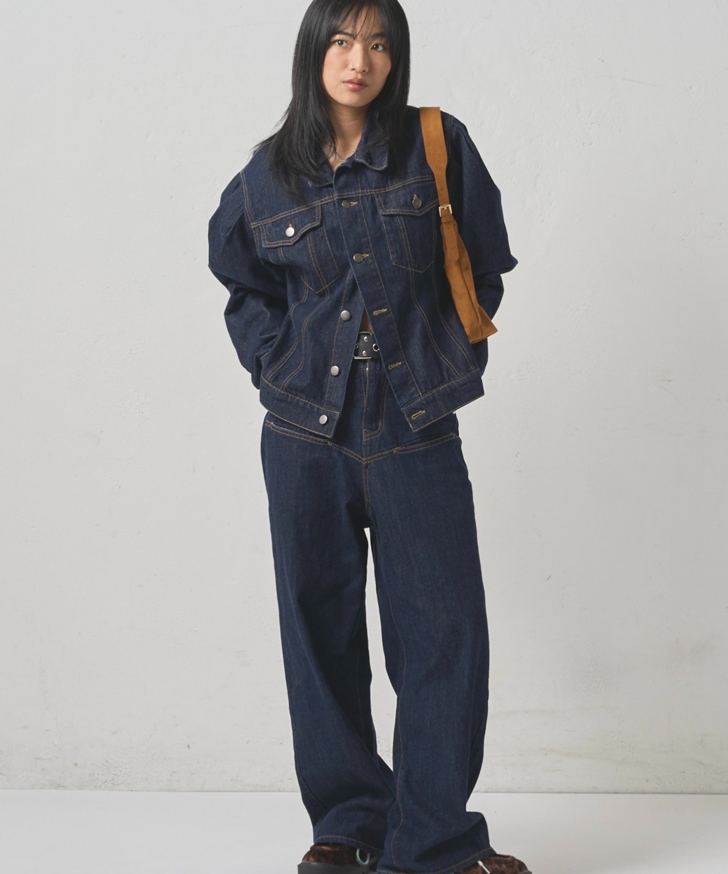 NVY | 【WHO'S WHO gallery】パフスリーブGジャン | PAL GROUP OUTLET