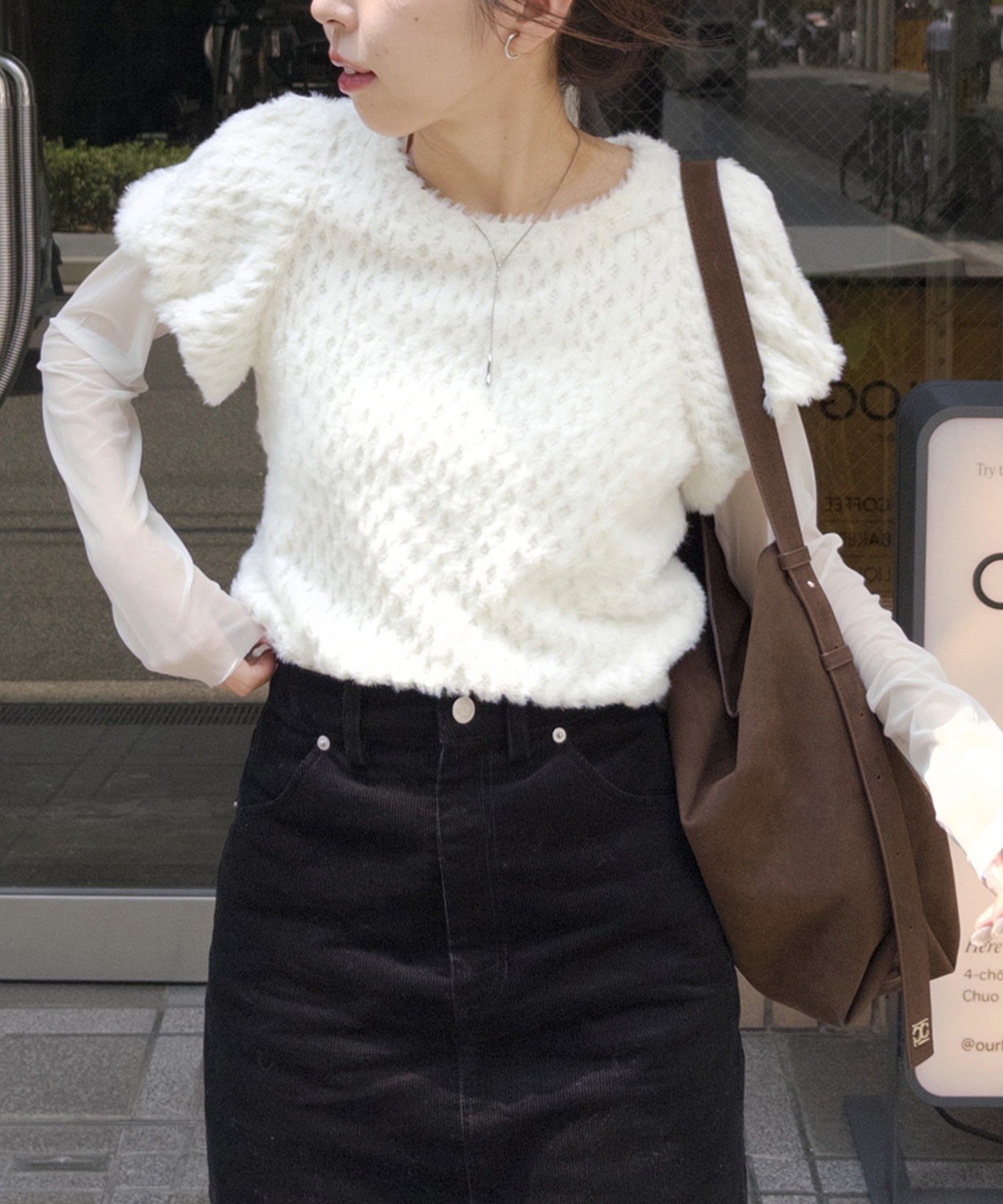 OFF | 【CAPRICIEUX LE'MAGE】ミニファーチュールトップス | PAL GROUP OUTLET