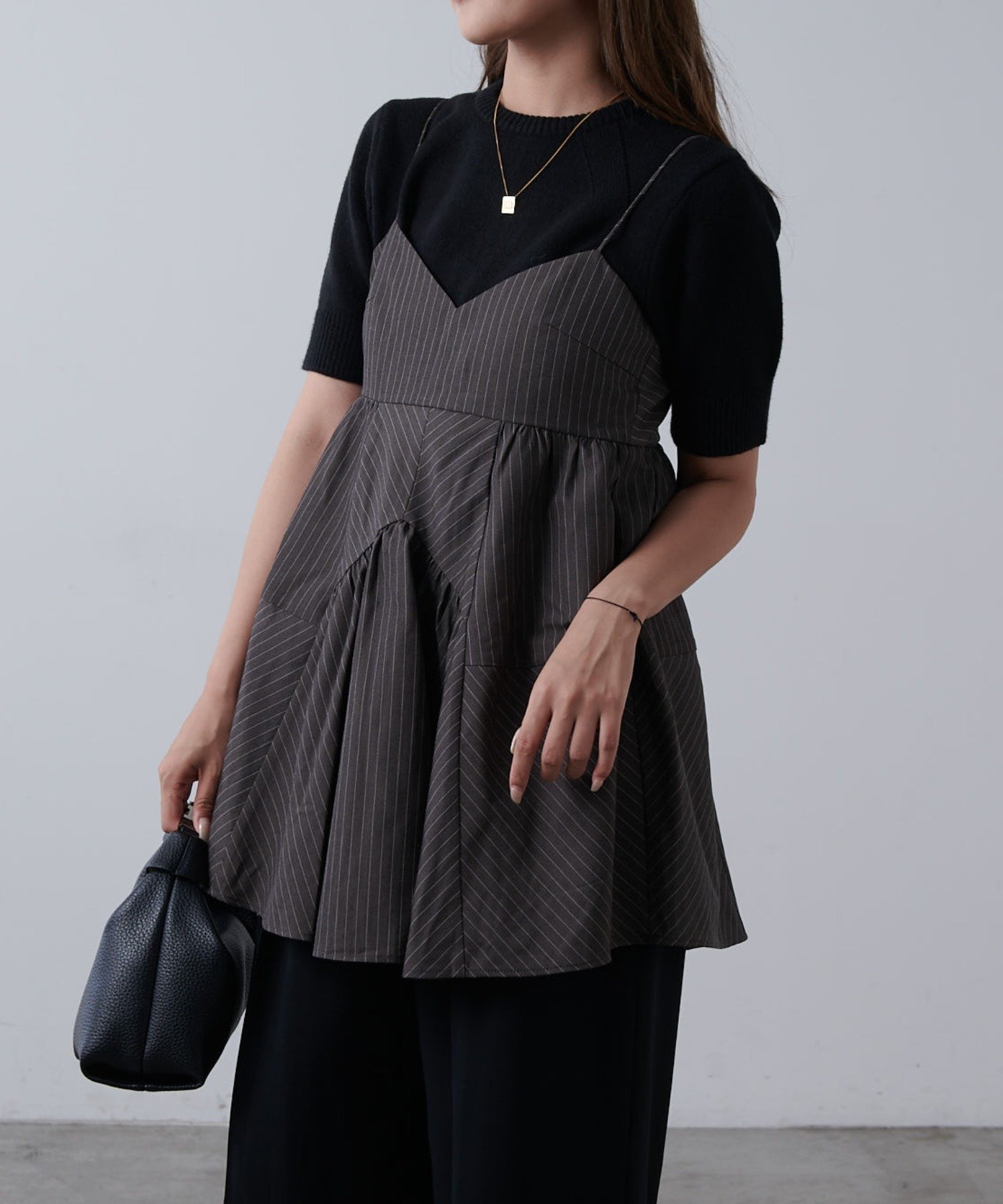 Lui's】ランダムストライプキャミブラウス[品番：PALW0006732]｜PAL