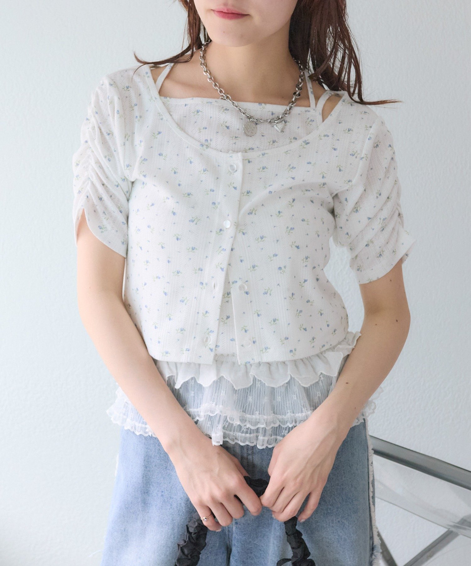 w closet】ホルターレイヤードSET[品番：PALW0006945]｜PAL GROUP