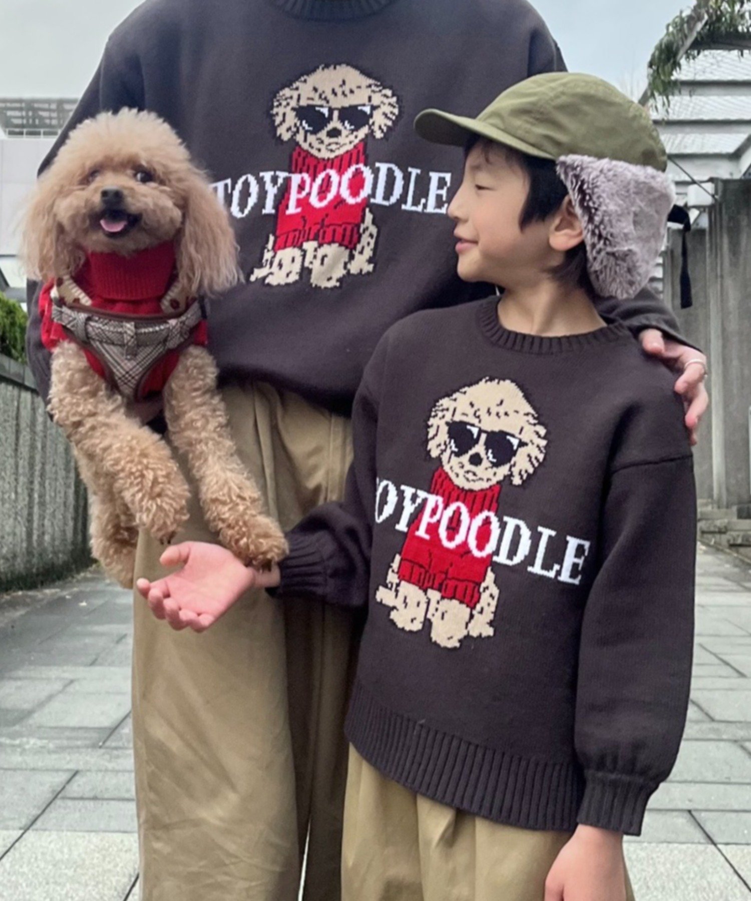 CIAOPANIC TYPY】KIDS犬ジャガードニット[品番：PALW0008424]｜PAL 