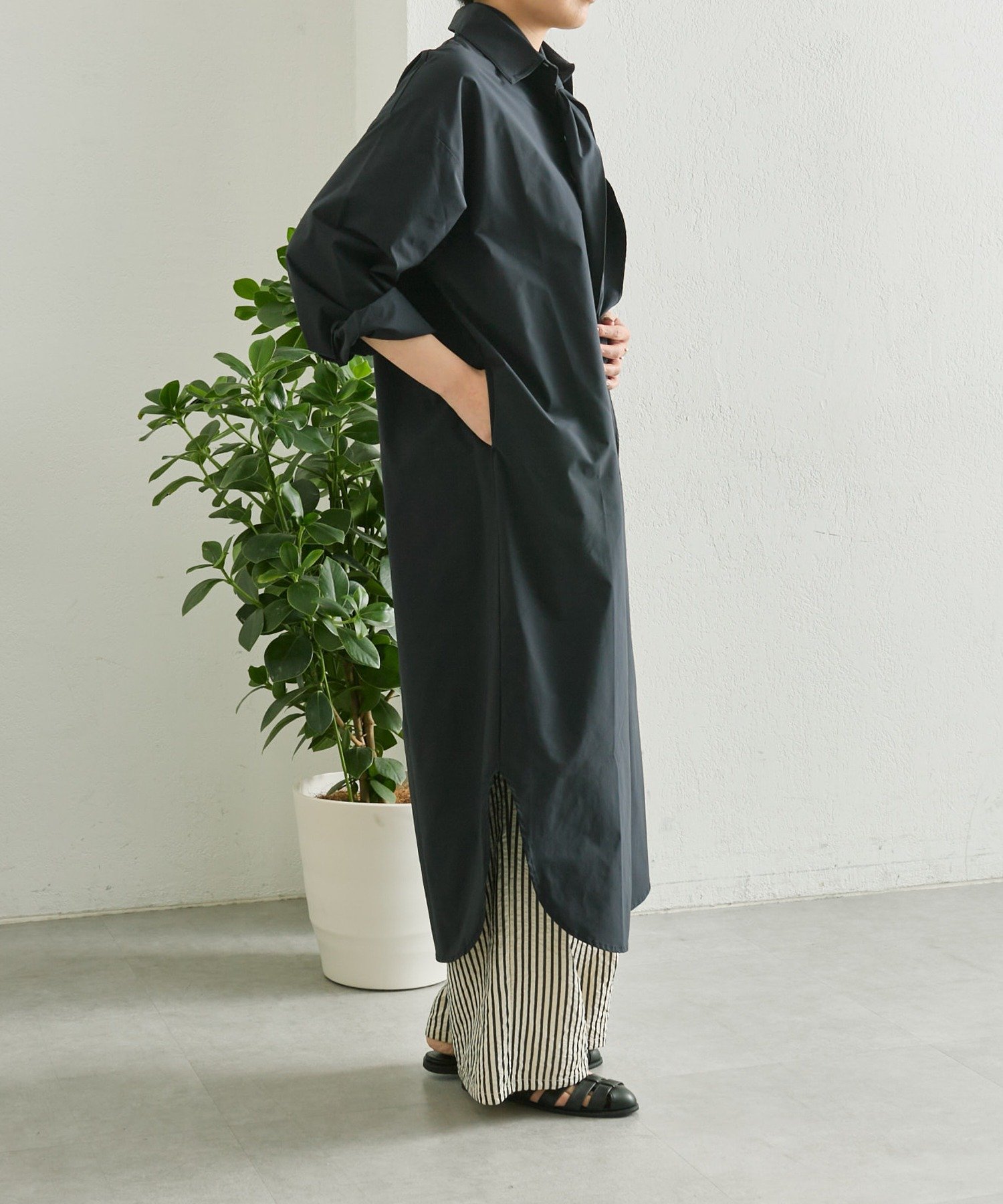 ear PAPILLONNER】スカーフ付きワンピース【SUM1 STYLE】 - Stock 
