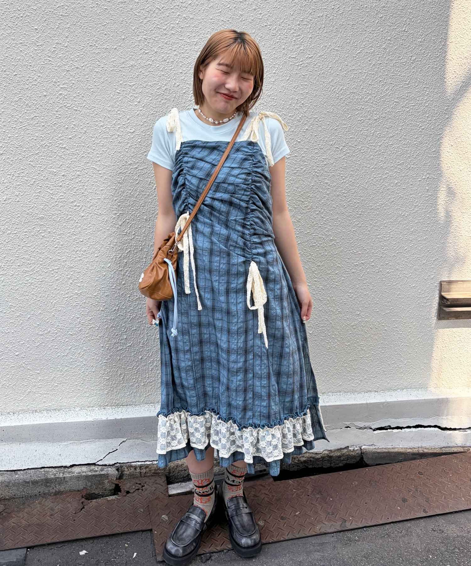 BLUE | 【Ciaopanic】【おひよ企画】アソート柄レースリボンシャーリングキャミ… | PAL GROUP OUTLET