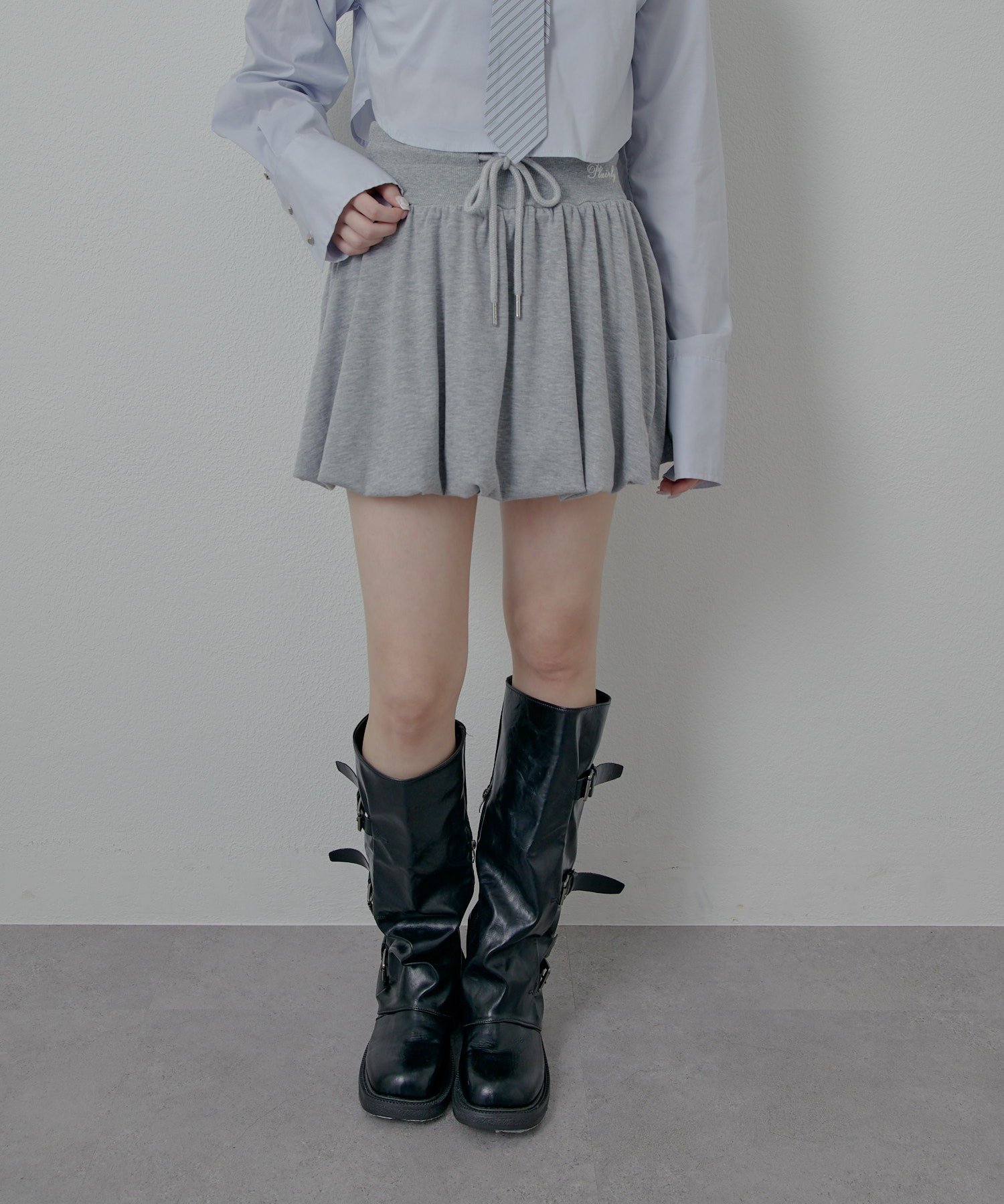 GRY | 【mline】スウェットバルーンスカート | PAL GROUP OUTLET