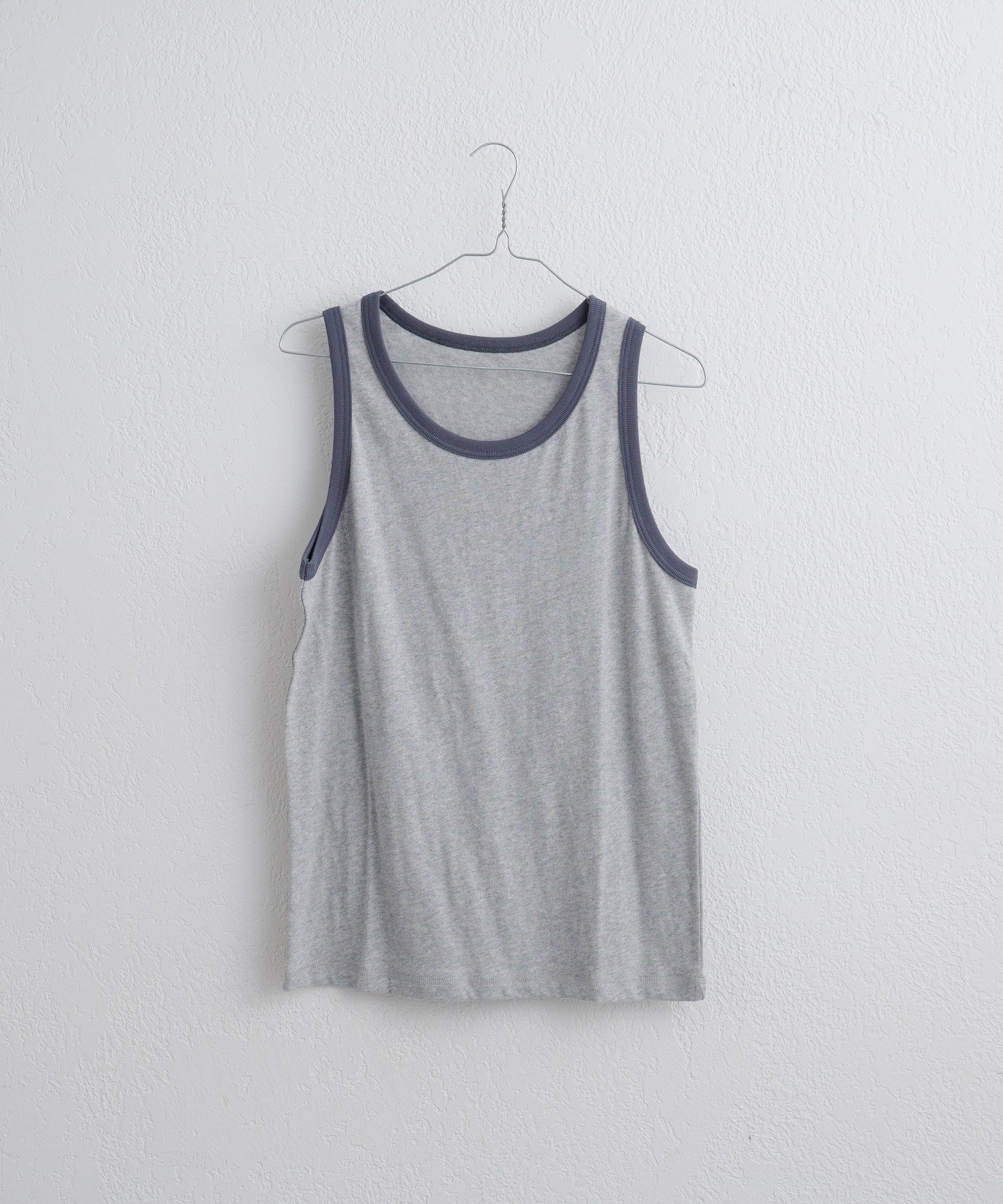 GRY/NVY | 【Kastane】RINGER TANK TOP | PAL GROUP OUTLET