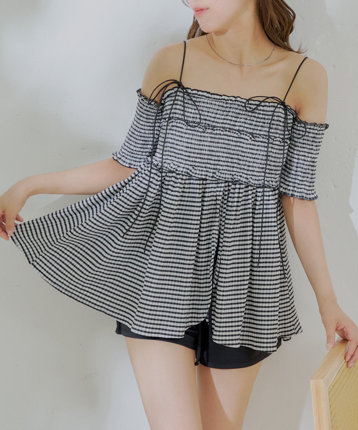 【♡着用1回極美品♡】☆完売人気商品☆TODAYFULバックオープンスイムウェア ♡着用1回極美品♡】☆完売人気商品☆TODAYFULバックオープン