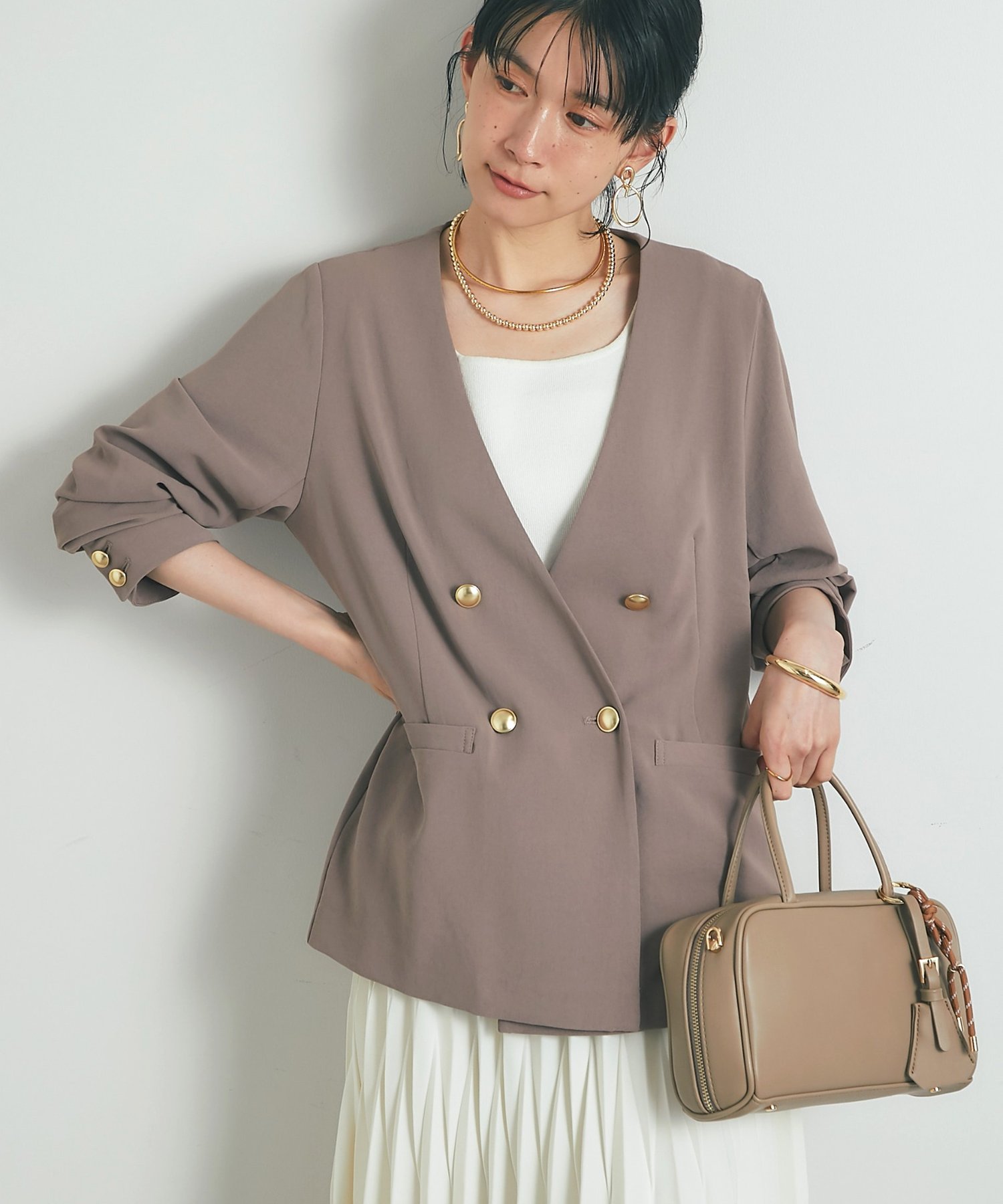 naoさま専用 アンディコール　2点 un dix cors（アンディコール）の「前後2WAYチュニックブラウス